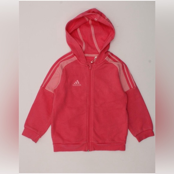 adidas Other - 4/$20 Adidas Girls 12 Month Hoodie with Zipper Zip up